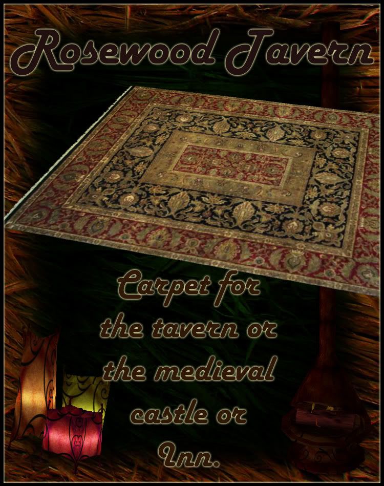 Carpet for the medieval castle