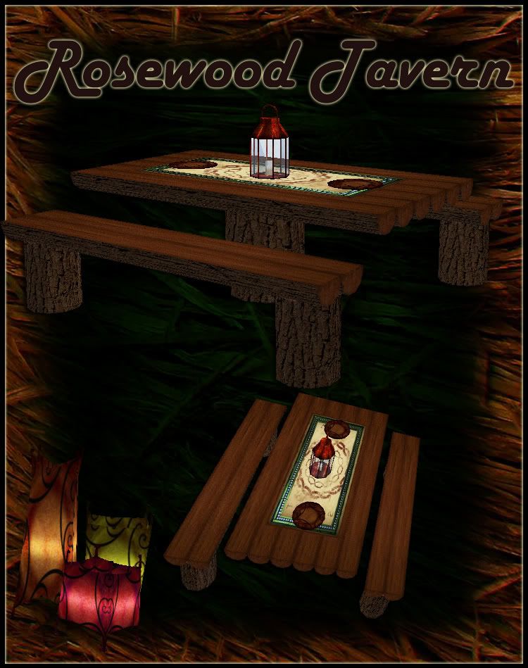 medieval picnic table