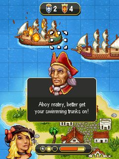 Juego para Blackberry Storm sobre Piratas Barcos 95XX