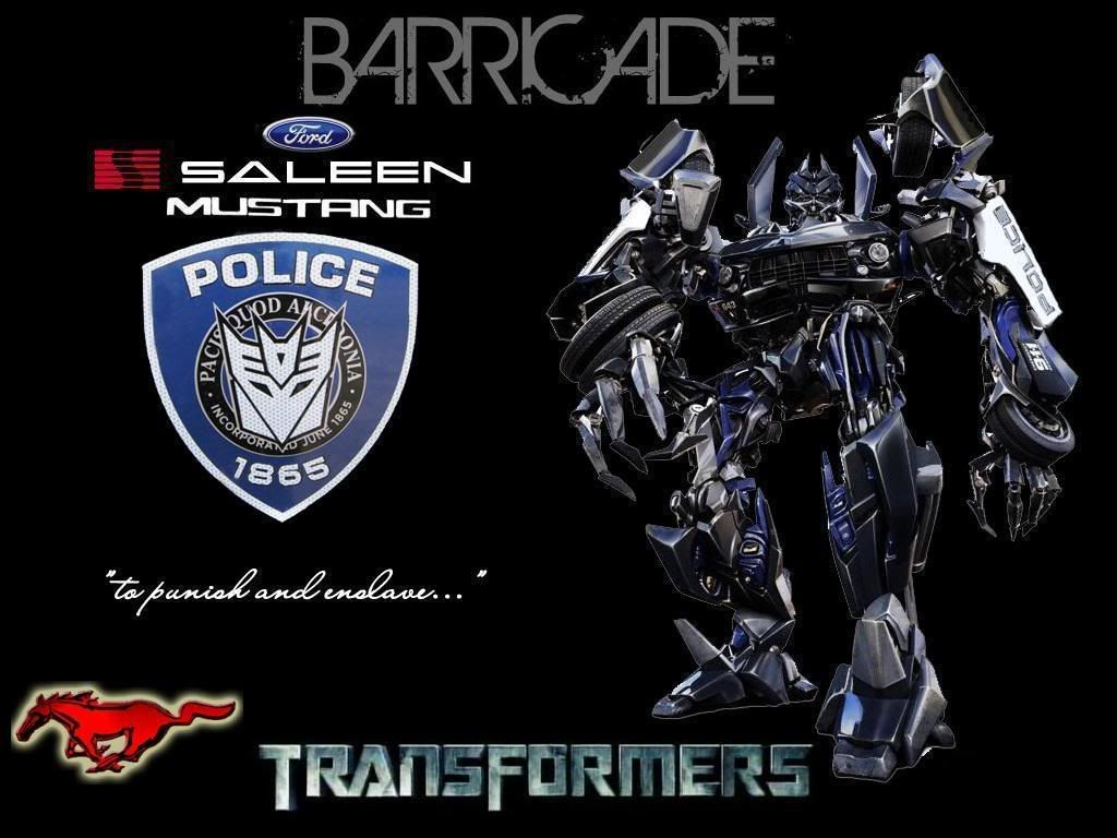 Transformers Barricade Photo by MustangGTKR1 Photobucket