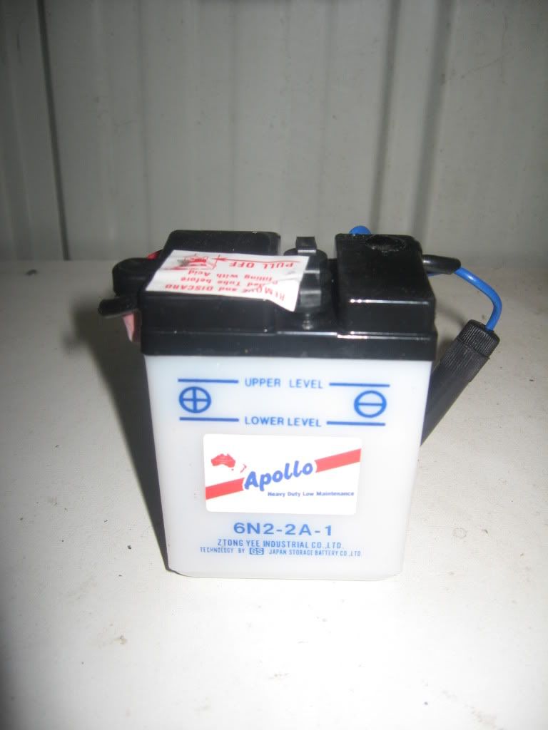 Honda z50 battery bracket #2