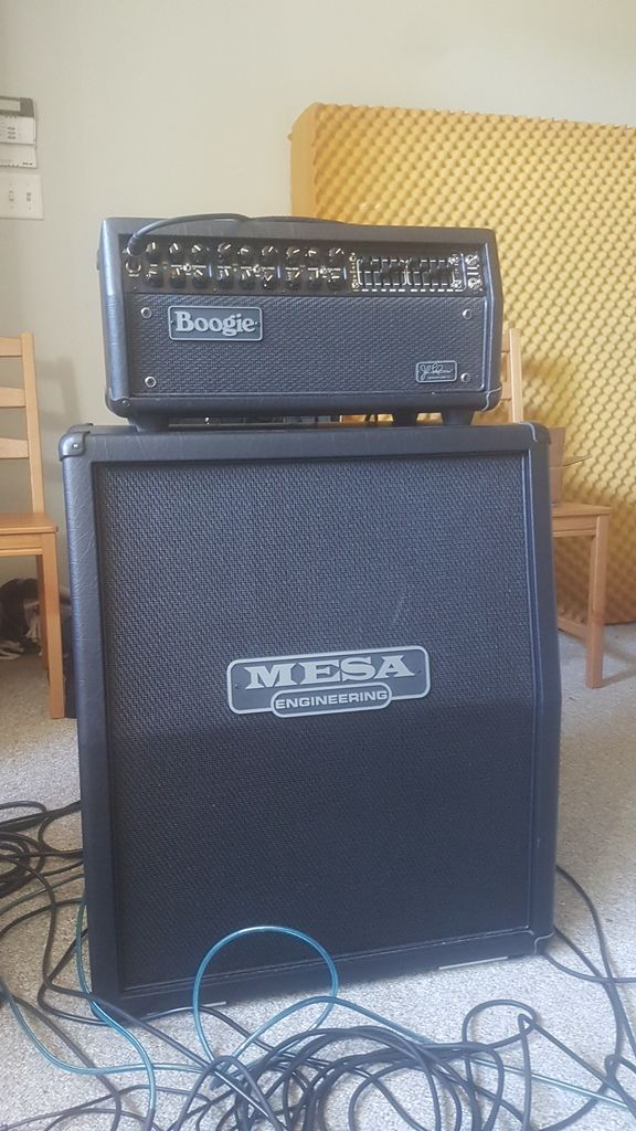 Nad Mesa Boogie Jp2c And Vertical Slanted 2x12 Rectifier Cab