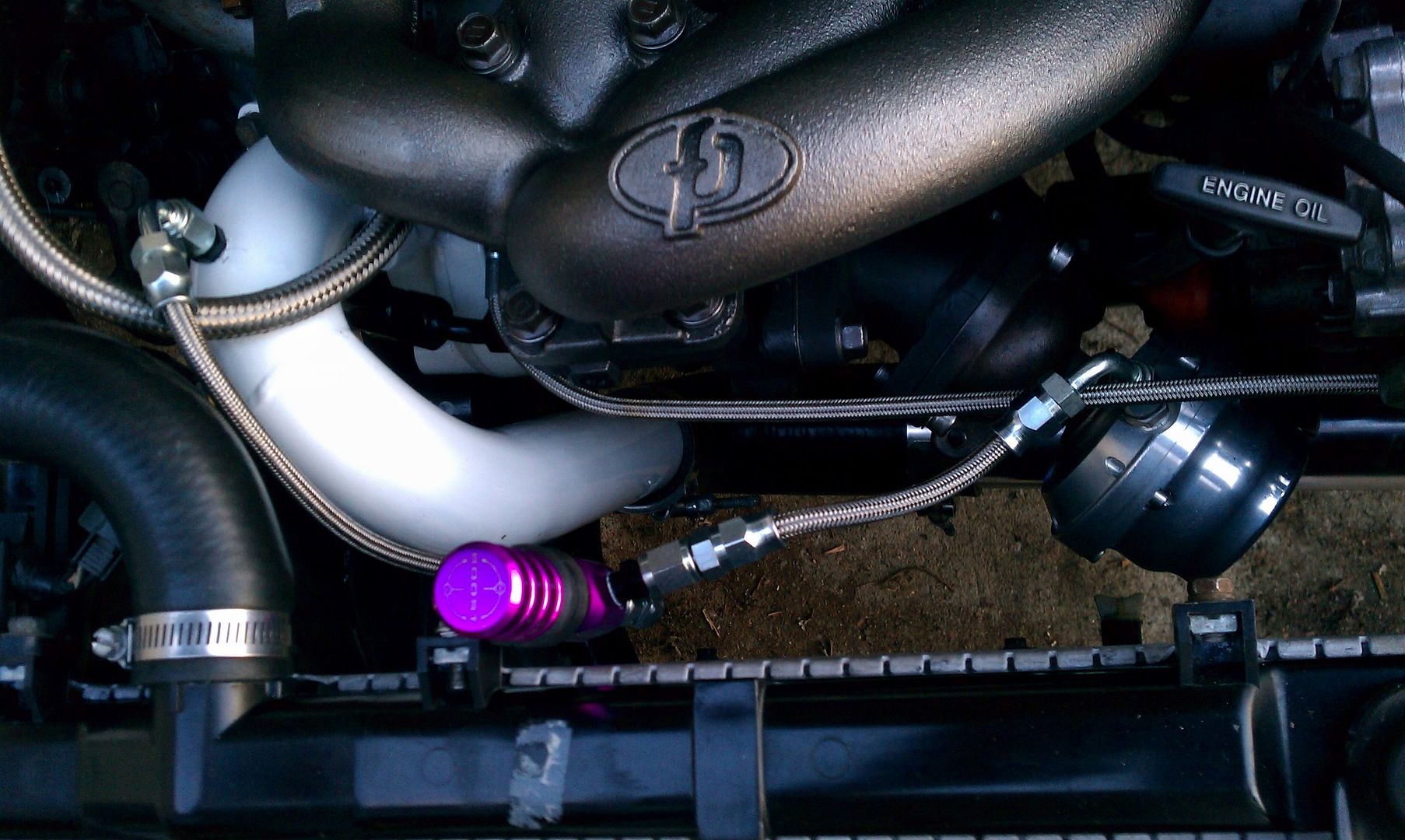 Custom vacuum lines mbc to wastegate DSMtuners