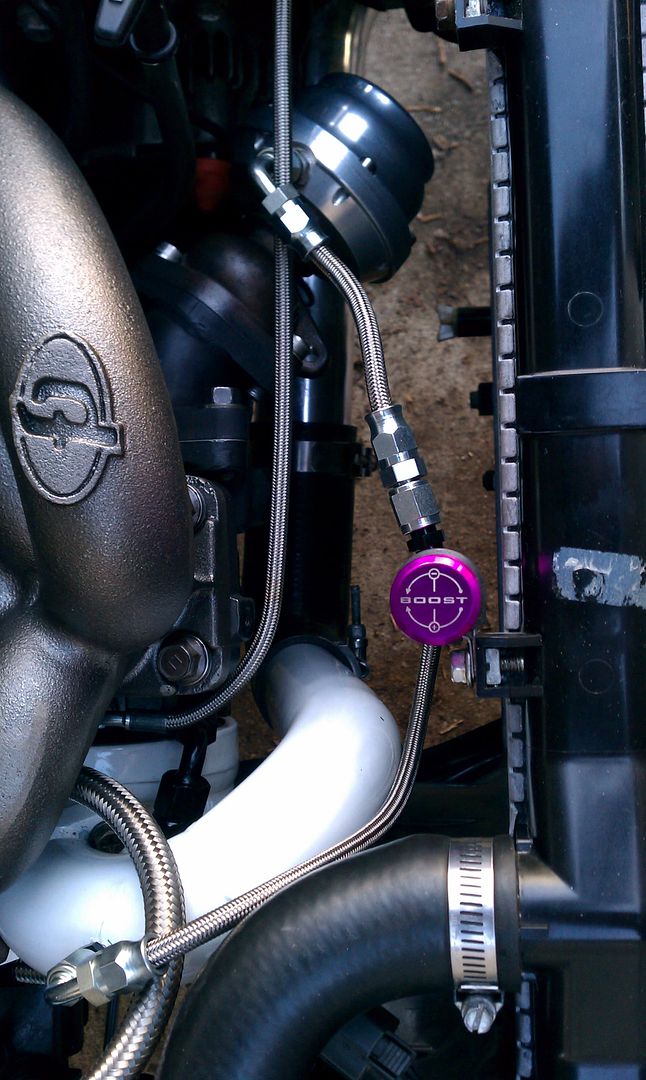 Custom vacuum lines mbc to wastegate DSMtuners