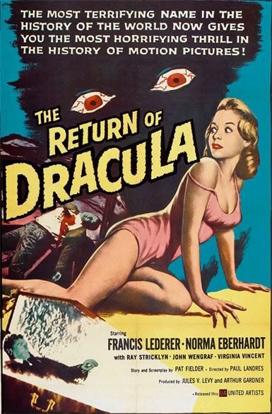 affiche du film : The Return of Dracula (1958)