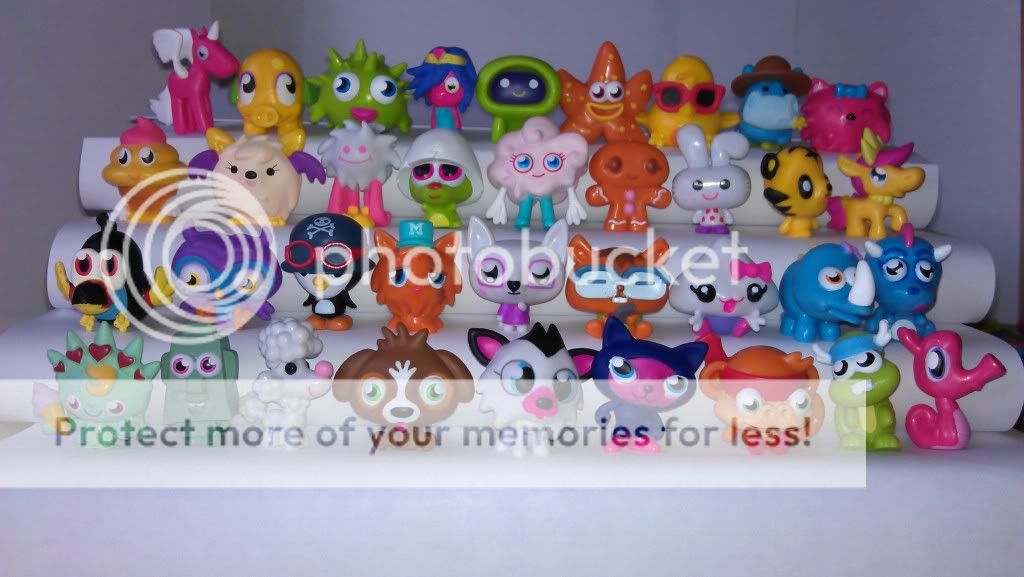 Moshi Monsters Moshlings Full Set 36 Standard Figures